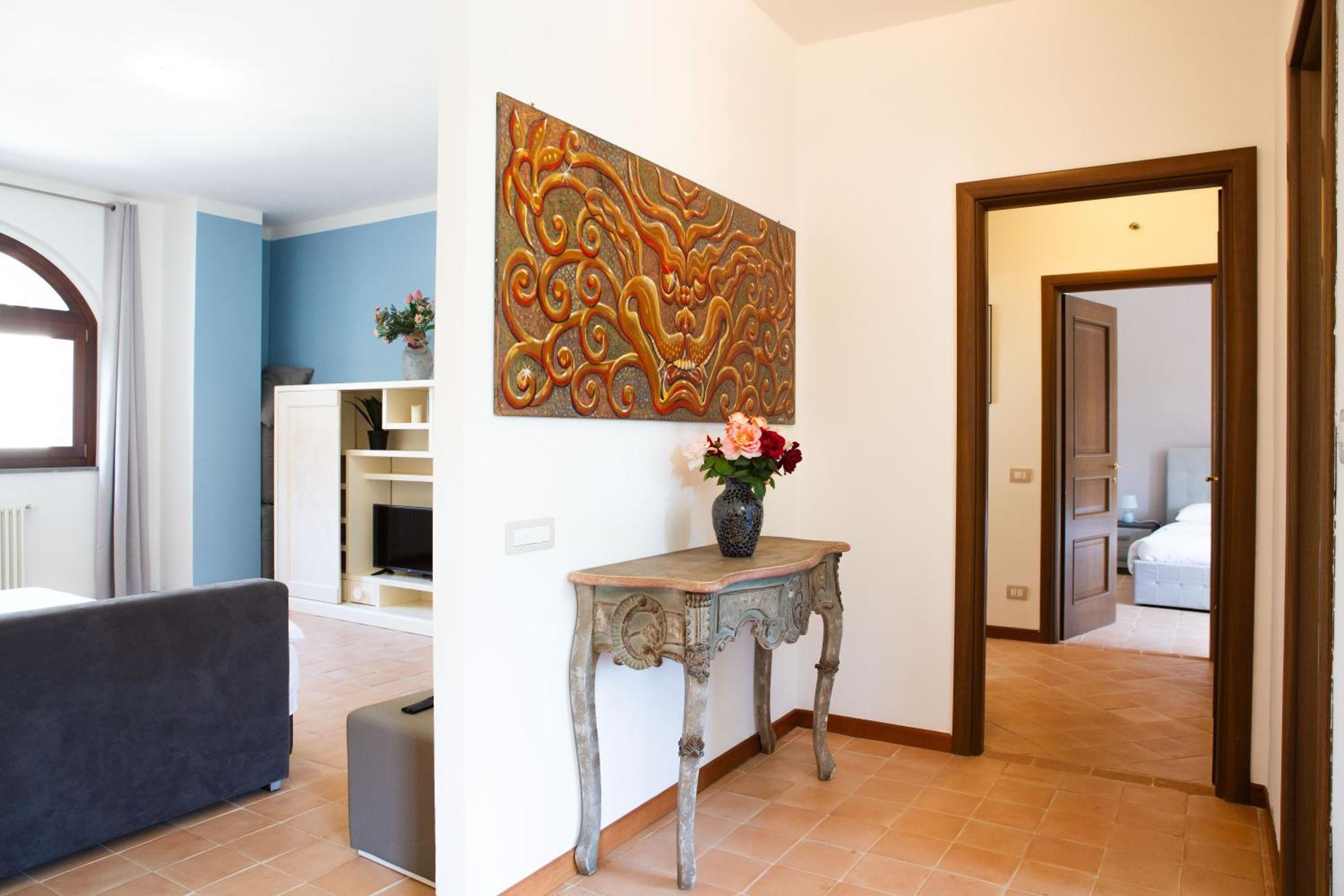 Ht Castello Di Campolongo Aparthotel Valfabbrica ภายนอก รูปภาพ